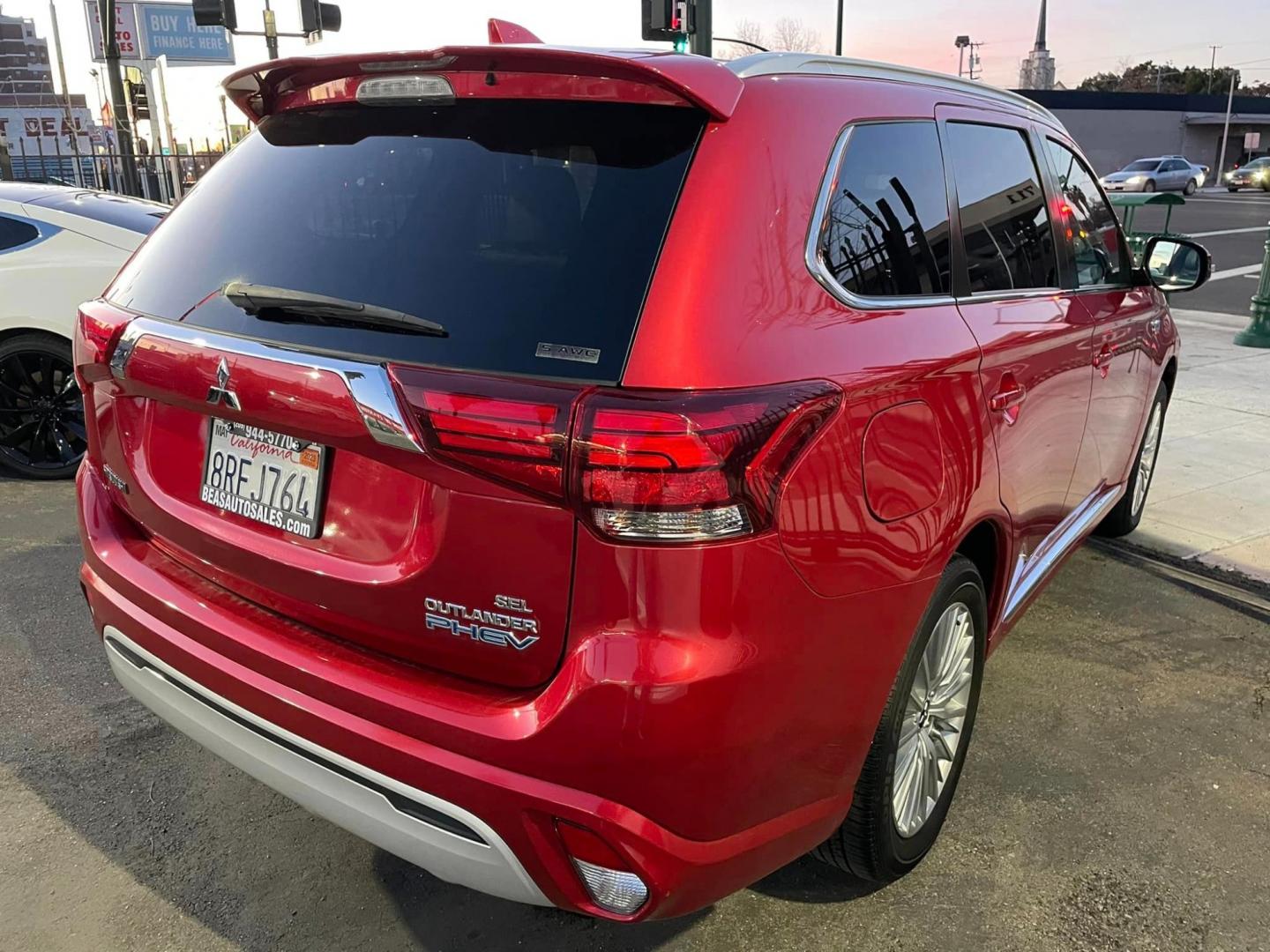 2019 RED /BLACK Mitsubishi Outlander PHEV (JA4J24A55KZ) , located at 744 E Miner Ave, Stockton, CA, 95202, (209) 944-5770, 37.956863, -121.282082 - Photo#12